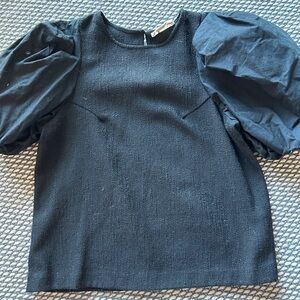 Anthropologie puff sleeve top, never worn